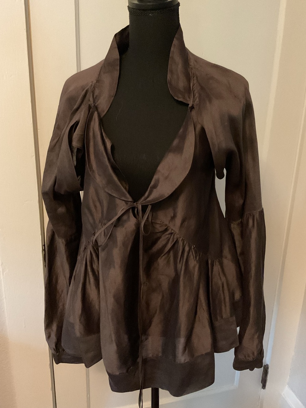 100% silk vintage Marni top